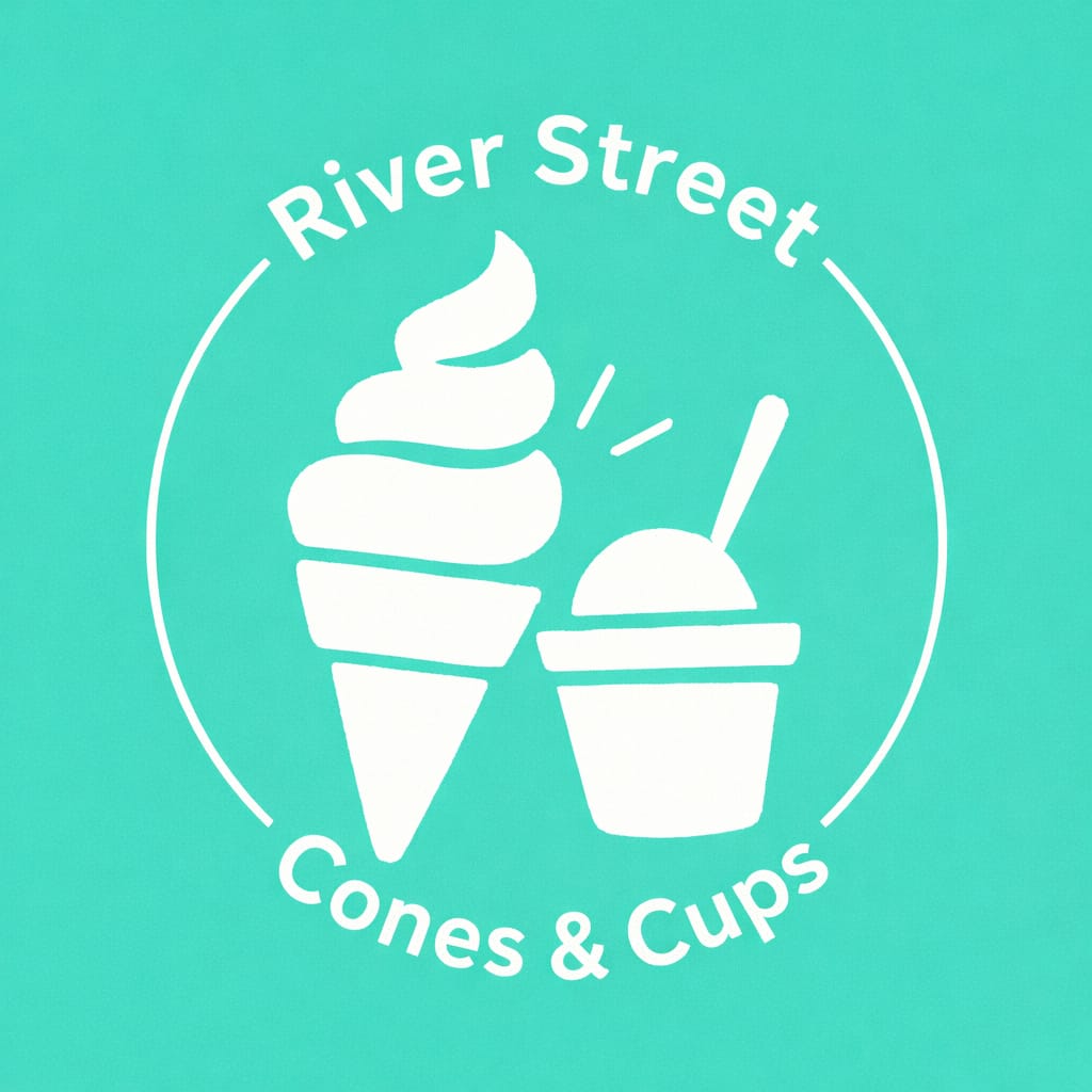 River Street Cones & Cups Logo
